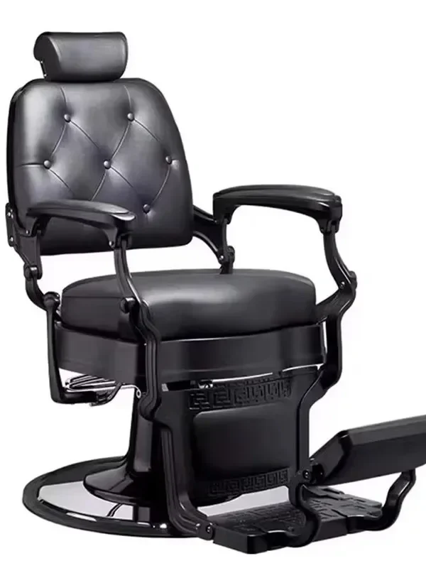 Barber chairs for Barber beauty chair lashes salon hair stylist styling black gold spa adjustable vintage multifunctional